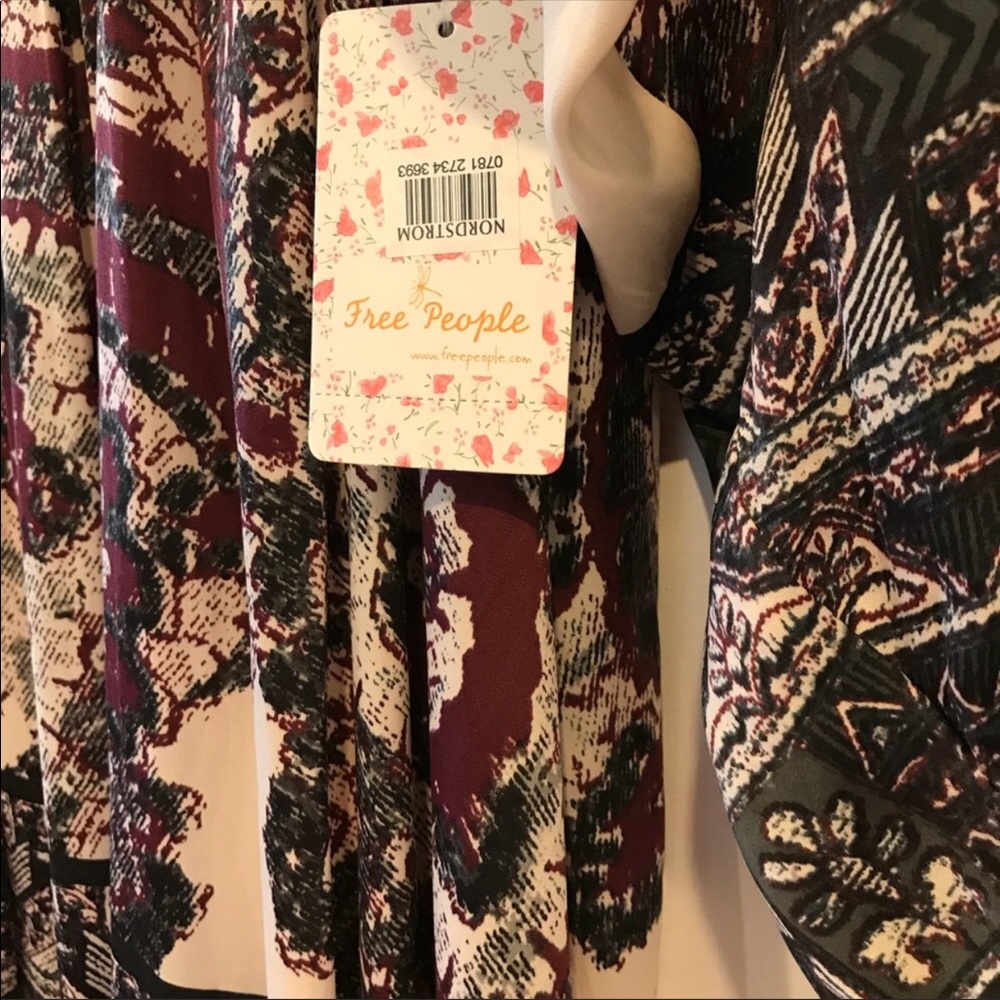 New! Free People Flowy Dress - Picture 5 of 7